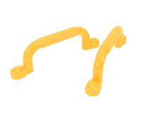 Zhangpu Poignées D'aire de Jeux, Grandes Poignées de sécurité Robustes pour Cadre d'escalade, Lot de 2 Antidérapantes pour Ensemble de Jeu pour Enfants, Matériau PE et Fer pour Cadres d'escalade,