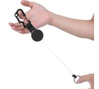 Zhangpu Porte-clés de Pêche Rétractable en Fil D'acier Inoxydable, Bobine D'insigne Portable Durable à Haute élasticité pour les Activités de Plein Air