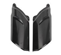 Zhangpu Protecteur de Choc de Fourche à Suspension Avant, Durable, Réduit la Résistance au Vent pour Moto ER6N ER-6N 2012 - 2016 ABS Noir