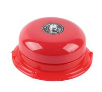 Zhangpu Sonnette D'Alarme Incendie, Sonnette électrique à Gâche Interne Durable pour la sécurité de la Maison, Alimentation Filaire pour Installation au Mur et au Plafond, Cloche en Métal de 4 (12V)