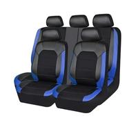zhangqin Housses de siège pour Renault Laguna (Gen I II III 1994-2015), Protections de Siège Auto Cuir Synthétique, Ensemble Complet 5 Places Respirant, Housses avec Appui tête,Blue