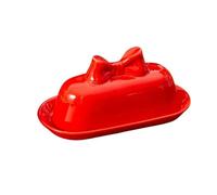 zhangrui1888 Assiettes à beurre Beurrier en céramique Vaisselle de cuisine domestique avec couvercle Beurriers pour la cuisine