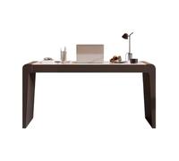 zhangrui1888 Bureau Bureau Moderne et Minimaliste avec Prises de Courant, Table d'écriture en Ardoise Sac Rangement Table de Jeu pour Ordinateur Portable(S)