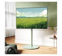 zhangrui1888 Meuble TV Flottant Support TV Roulant for téléviseurs intelligents de 40 à 70 Pouces, Support Mobile avec Hauteur réglable, Chariot Roues verrouillables Console TV(Green)