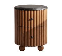 zhangrui1888 Tables de Chevet Une Table de Chevet Ronde compacte, Parfaite for Ranger des Objets dans la Chambre