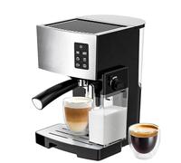 ZHANGshouf Machine à café Automatique avec mousseur à Lait, Machine à Expresso Haute Pression 19 Bars, électrique 1,4 L pour café instantané, Macchiato et Plus Encore