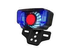 ZHANGTONG Feu Arr IèRe Frein Moto 1 feu d'avertissement de moto Angel Eye, arrière frein à LED avec clignotant dynamique, universel