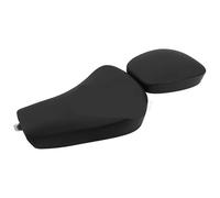 ZHANGTONG Sièges Moto Housse de Coussin de siège AV&Ant et arrière Noire pour Moto, Coussin Passager et conducteur, pour Sportster XL1200 883 72 48 pièces
