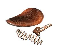 ZHANGTONG Sièges Moto Support de Selle Solo à Ressort de 3 Pouces pour Moto pour Suzuki Chopper Bobber, siège Solo pour Scooter