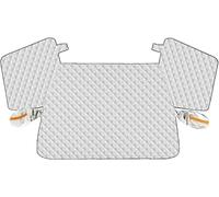 zhangttt Housse de Pare-Brise pour Honda Accord 10th Gen 10 2018-2023 - Protection antigel, Anti-Neige, aimants Invisibles et Housses de rétroviseurs.,S（140cm*120cm）