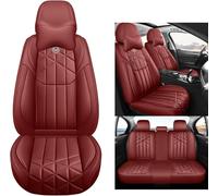 zhangttt Housse de siège Auto Universelle complète pour Mercedes-Benz GLE - Protection en Cuir Nappa imperméable et Respirante avec antidérapant (Avant + arrière)