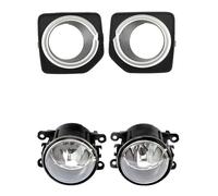 ZHANGWENLING Ensemble feux antibrouillard Pour Land Pour Rover Freelander 2 LR2 2013-2016 Couvercle Phare Antibrouillard Cadre Calandre Phare Antibrouillard À LED(Halogen and Covers)