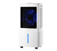 ZHANGXAO Refroidisseur d'air évaporatif à Refroidissement Rapide, Ventilateur de climatisation Mobile, Grand réservoir d'eau de 25 L, Roue Universelle à 360°, réservoir d'eau Visible pour c