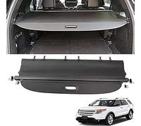 ZhangXD Étagère Coffre Arrière De Voiture pour Ford Explorer 2011-2016 2017 2018 2019, Housse Colis Cargo Coque Couvre-Bagage Cache-Bagages Rétractable