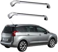 ZhangXD Lot de 2 Barres de Toit, pour Peugeot 5008 2014 2015 2016 2017 Barres Transversales Porte-Bagages de Base en Aluminium Rails de Toit Galeries de Toit
