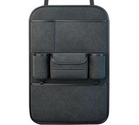 ZhangXD Organisateur Arrière de Siège de Voiture, pour Renault Trafic 3 Phase 3 2021-2024 Rangement Voiture Multi-Poches Rangements Protecteur Arrière de Siège,Black/A