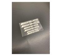 ZHANGXIN Autocollants de frein pour voiture résistants aux hautes températures AMG (blancs)