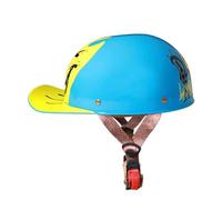 ZHANGXIO Casque De Moto Ouvert Rétro Casquette De Baseball Demi-Casques Casque Jet pour Scooter Cap Street Cruiser Jet Certifié ECE