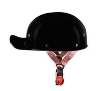 ZHANGXIO Moto Casquette De Baseball Demi-Casques De Moto Scooter Cyclomoteur Casques À Face Ouverte Hommes Et Femmes Casque Mobylette Moto Bols ECE Homologué Vintage Casque Jet