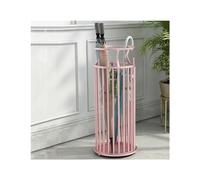 ZHANGXLIOZ-2025 Umbrella Stand Porte-parapluie en fer de luxe nordique léger, porte-revues, porte-parapluie for centre commercial, hôtel(Rose Gold)