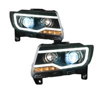 ZHANGZHENGYAO Phares De Voiture Pour Jeep Pour Compass 2011 2012 2013 2014 2015 2016 Mise À Niveau Des Feux Jour À LED Avant Ensemble Phares