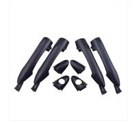 ZHANGZHENGYAO Poignée De Porte De Voiture Pour Kia Pour Picanto (2011-2016), 4 Pièces, Poignée De Porte Extérieure Chromée/noire, Avant, Arrière, Gauche Et Droite(4 Pcs Kit Black)