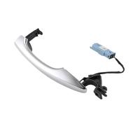 ZHANGZHENGYAO Poignée De Porte De Voiture Pour Peugeot Pour 508 Pour 4008 Pour 5008 Poignées De Porte Extérieures Poignée De Porte Inductive(Pearl White A)