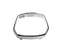 ZHANGZHENGYAO Pour Vespa Pour Sprint 150 2017-2023 Moto Scooter Anneau Phare Couvercle Protection(Chrome sliver)