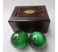 ZHANGZONG Boules Anti Stress Boules Chinoises Baoding Boules Feng Shui Massage Ballon d'exercice Balle De Méditation Chine Exercice Quotidien Soulagement du Stress Thérapie des Mains Masseur