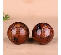 ZHANGZONG Boules Chinoises Baoding Boules Boule de Massage Boules Anti Stress 2 pièces balles de Massage d'exercice/Boules de santé Chinoises balles de Baoding/soulager Le Stress Balle de thé