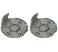 Zhanhai 1/2/4/6 couvercles de bobine pour débroussailleuse Bosch Easygrass Cut 18-230 18-26 18-260 23 26, pièce F016F05320-1 (2 pièces)