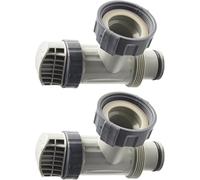 Zhanhai Lot de 1/2 valves de rechange pour pompe de filtre à piston Intex 10747 28635EG 28633EG 28671EG, 28671EG, pour piscine hors sol (lot de 2)