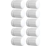 Zhanhai Lot de 10 interrupteurs de volant à main pour chauffage au sol - Accessoires M30 × 1,5, 46,5 x 34 mm