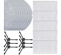 Zhanhai Lot de 12/19 filtres HEPA de rechange pour aspirateur robot Tapo RV30 Max / RV30 Max Plus / RV20 Max / RV20 Max Plus