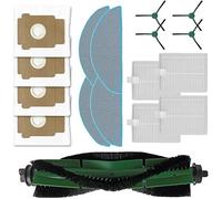 Zhanhai Lot de 17 sacs à poussière pour aspirateur Roomba 105 Vac Robot + pièces de rechange pour aspirateur Dock AutoEmpty