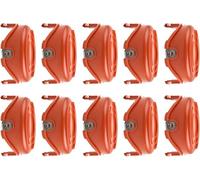 Zhanhai Lot de 2/4/10 capuchons de bobine pour débroussailleuse Black & Decker GL9035 GL8033 GL7033 Pièce de rechange 90583594 (10)