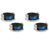 Zhanhai Lot de 2/4/6 bobines et cache-fil pour débroussailleuse Ryobi RAC124 18 V + Razor OLT/RLT 1830 1831 pièces de rechange (lot de 4)