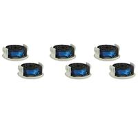 Zhanhai Lot de 2/4/6 bobines et cache-fil pour débroussailleuse Ryobi RAC124 18 V + Razor OLT/RLT 1830 1831 pièces de rechange (lot de 6)