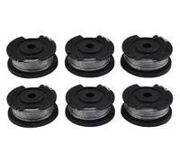 Zhanhai Lot de 3/6/10 bobines et ligne pour tondeuse Bosch Easygrasscut 18 V, 23, 26, accessoires de rechange, numéro de pièce F016800569 (6 pièces)