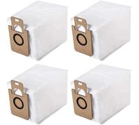 Zhanhai Lot de 4/10 sacs à poussière en tissu non tissé pour aspirateur Cecotec pour Conga 5500 Hurricane Station Flex/Pet Flex (lot de 4)