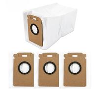 Zhanhai Lot de 4/10 sacs à poussière pour aspirateur Roborock H50 Ultra H60 Hub Ultra H60 Hub Pro, accessoires de rechange pour station de vidange automatique de 3,5 l (lot de 4)