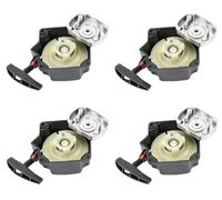 Zhanhai Lot de 4 démarreurs de 66 mm pour débroussailleuse 49 cc 52 cc