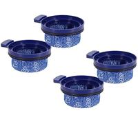 Zhanhai Lot de 4 filtres lavables pour aspirateur Samsung Besoke, lot de 4 pièces