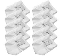 Zhanhai Lot de 5/10 sacs à poussière pour aspirateur Roidmi EVE PLUS à vidange automatique, sacs de rechange en tissu non tissé de grande capacité (lot de 10)