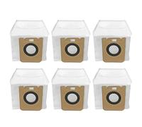 Zhanhai Lot de 6 ou 10 sacs à poussière pour aspirateur Dreame D9 Plus - Accessoires de rechange - Sacs d'aspirateur de grande capacité (6 pièces)