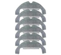 Zhanhai Lot de 6 serpillères en microfibre lavables et réutilisables pour aspirateur Dreame D10 Plus Gen 2, D10 Plus, Z10 Pro, L10-Plus