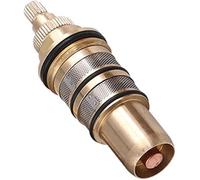 Zhanhai Noyau de valve thermostatique, cartouche thermostatique de rechange en laiton, accessoire de rechange pour mitigeur de douche, kit de réparation compatible avec différents systèmes de douche