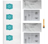 Zhanhai Sacs d'aspirateur compatibles avec Miele Pure TU pour Guard S1/L1 Junior/Silence/Allergy, sacs à poussière en microfibre 5 couches (A)
