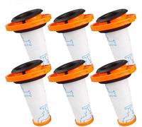 Zhanhai ZR009010 Lot de 6 filtres lavables pour aspirateurs Rowenta X-Force Flex 9.60, filtres HEPA pour modèles Allergy RH2038WO, RH2037WO, RH2039WO
