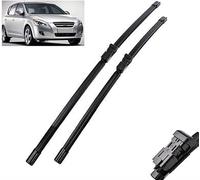 ZhanHY Balais d'Essuie-Glace Pare-Brise pour Kia Ceed Cee'd 2006-2009 24in+18in, Ensemble de Balais D'essuie-Glace de Voiture Brosses Installation Facile